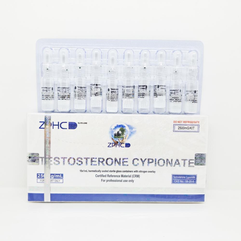 Testosterone Cypionate 250 mg/ml 1ml amp