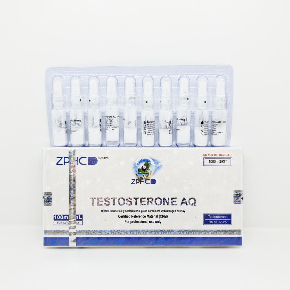 Testosterone AQ 100 mg/ml 1ml amp